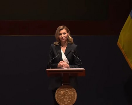 Съпругата на Зеленски поиска оръжие от САЩ