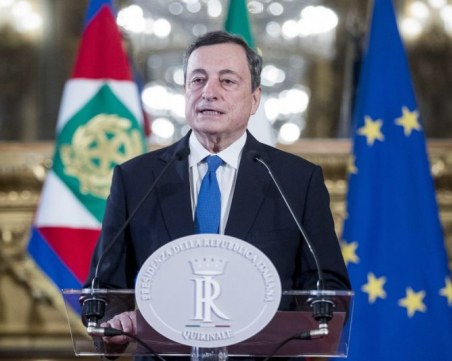 Италианският премиер Марио Драги подаде оставка