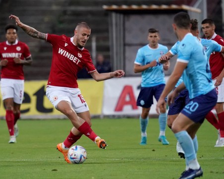 ЦСКА игра цяло полувреме с човек повече, но не успя да победи в Северна Македония