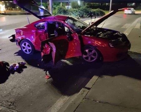 Пиян и дрогиран самокатастрофира, четирима са ранени