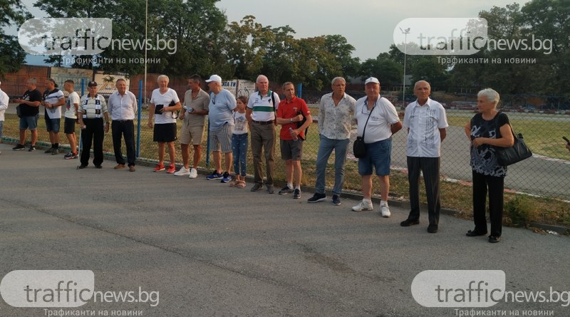 Локомотив откри алея на славата на ветерани по случай 96-а