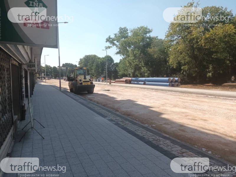 Асфалтирането на улица „Даме Груев” се очаква да бъде извършено