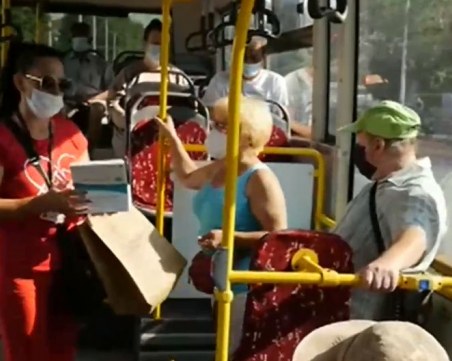 Масови проверки за маски в автобусите в Пловдив, глобите са до 1000 лева