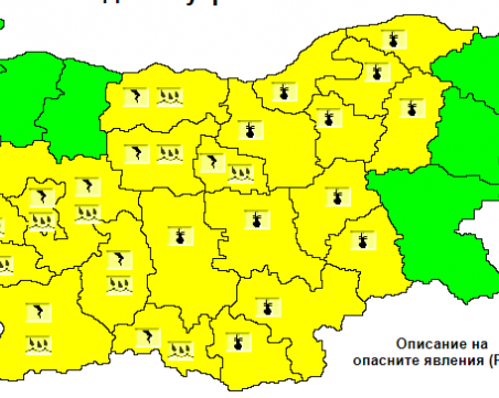 Пореден ден с обявен жълт код за високи температури в Пловдив