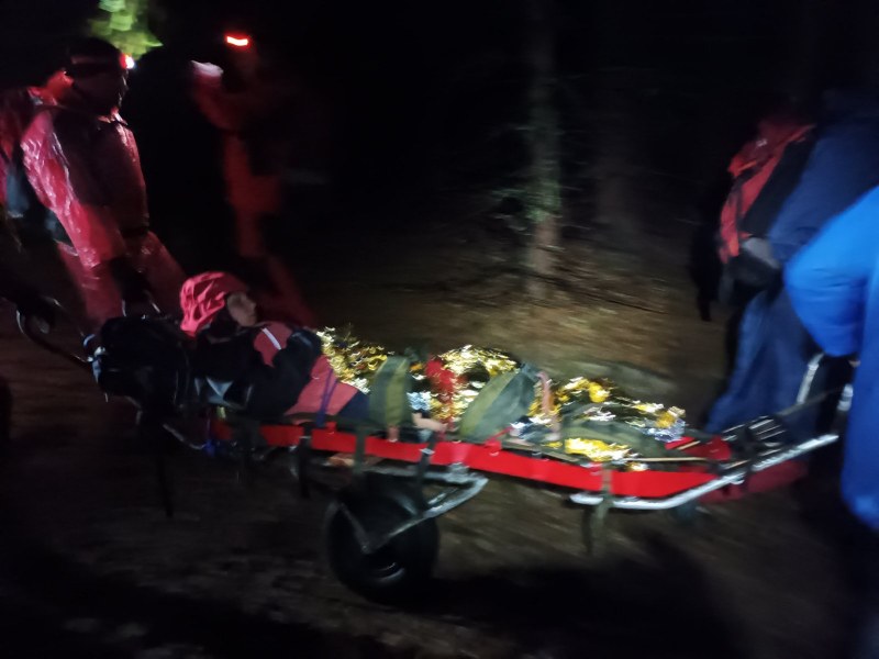 Пострадала френска туристка е била спасена от ПСС - отряд