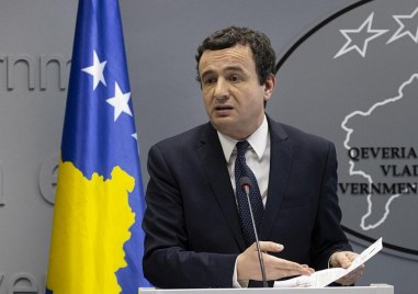 Косовският премиер Албин Курти заяви днес в Туитър че правителството