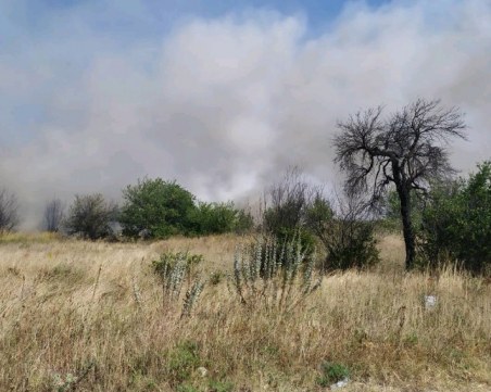 Пожарникари спасиха жп гарата в пловдивско село