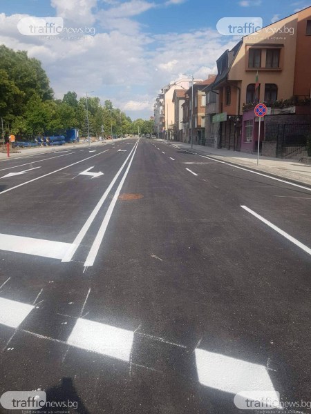 Първата част на ул. „Даме Груев” вече изглежда като  булевард