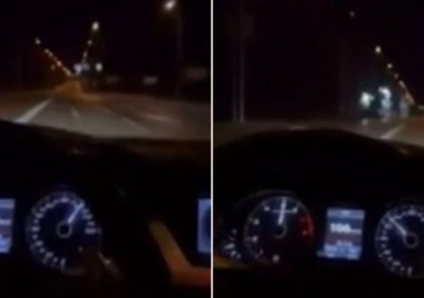 Скандален клип с водач който лети по улиците на Враца