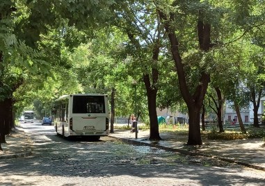 Движението на моторни превозни средства по ул Даме Груев