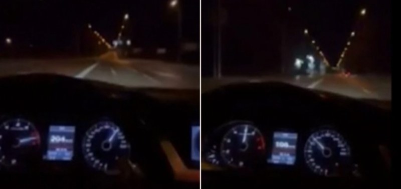 Скандален клип с водач, който лети по улиците на Враца