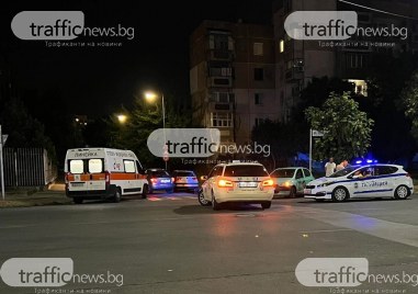 Катастрофа между такси и лека кола с марка Опел Астра