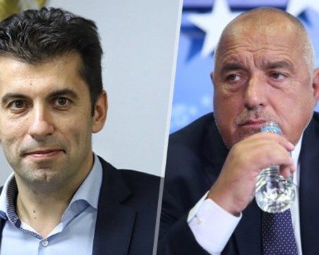 Бойко Борисов vs Кирил Петков в Пловдив, местните лидери остават в подножието на листите