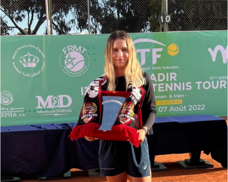 Пловдивчанката Гергана Топалова триумфира на тенис турнир в Мароко