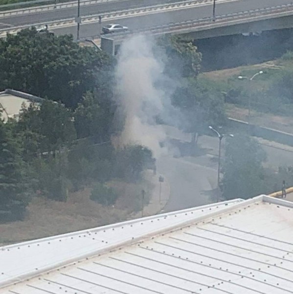 Огнеборци се бориха с два пожара в Пловдив днес