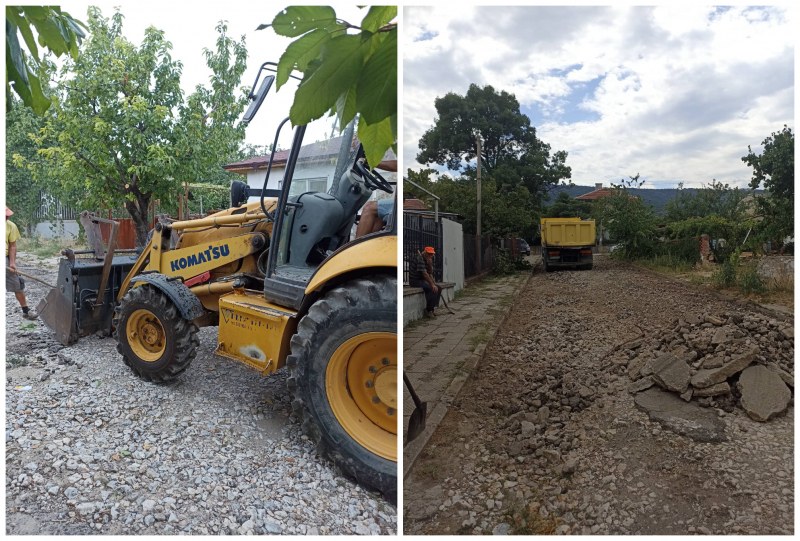 Жители на Брестник настояват улицата им да не бъде асфалтирана - първо искат канализация