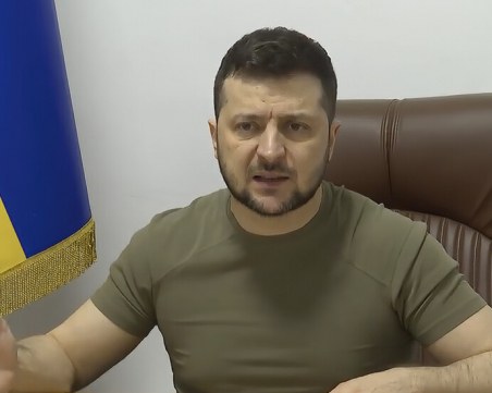 Зеленски: Русия използва като заложник Запорожката АЕЦ, има опасност от ядрена катастрофа