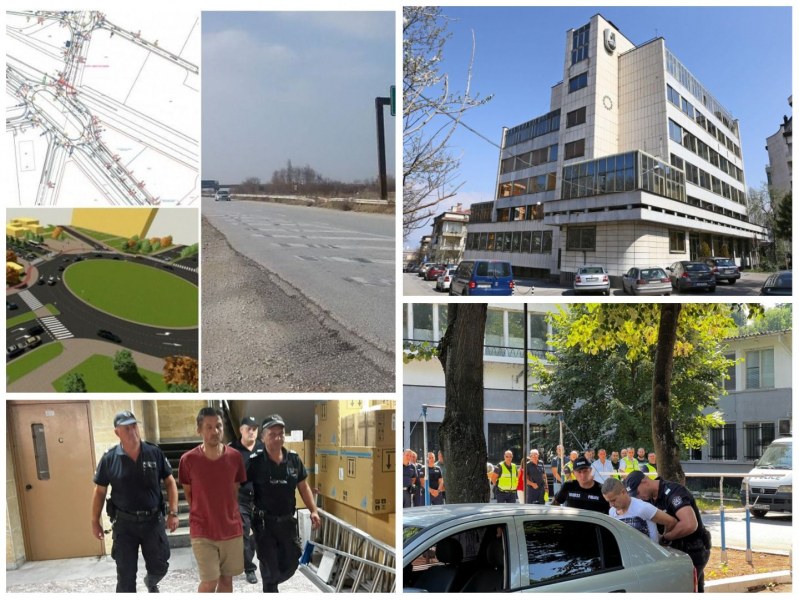 ОБЗОР: Пловдивската полиция показа как ще действа с неадекватни водачи, ДАНС влезе в „Кинтекс”