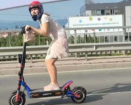 Валят глоби за водачи с тротинетки, ортопедиите също се пълнят