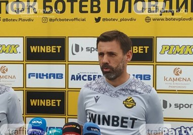 Треньорът на Ботев Желко Копич коментира равенството с Берое Хърватинът