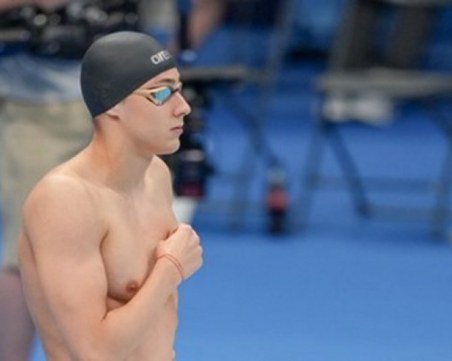 Йосиф Миладинов отпадна в сериите на 50 м. свободен стил