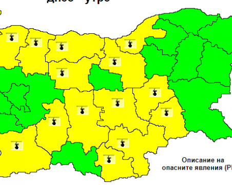 Жълт код за опасно високи температури в Пловдив, градусите отново доближават 40
