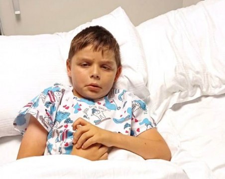 Състоянието на 9-годишния Марти от Пловдив се подобрява, но лечението му продължава
