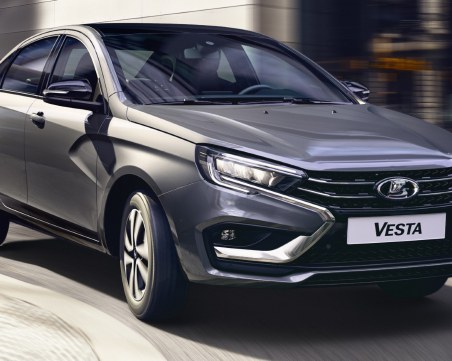 Новата Lada Vesta, която струва  колкото Audi A5 Sportback в Германия