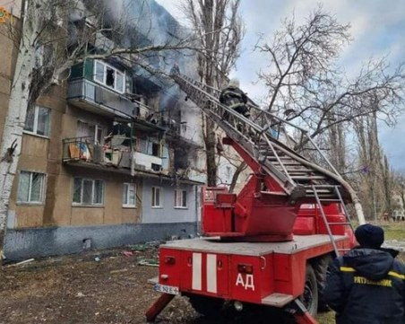 Руска ракета удари град до Южноукраинската АЕЦ, 12 са ранени