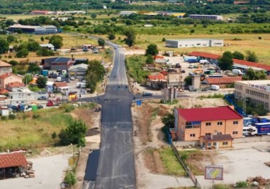 Околовръстното на Пловдив между разклона за Първенец и Пещерско шосе