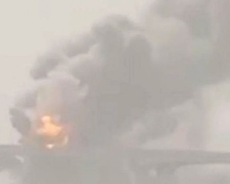 Руски ракети взривиха част от Антоновския мост