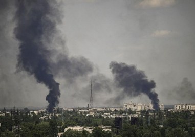 Административната сграда на ръководителя на саморпровъзгласилата се Донецка народна република