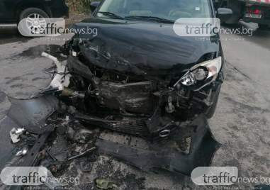 Произшествие затрудни движението по Голямоконарско шосе в Пловдив Инцидентът е