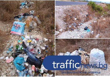 Българин разчисти десетки боклуци изхвърлени и разпилени в тревите в
