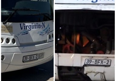 Автобусът който уби двама полицаи в Бургас е обявен за