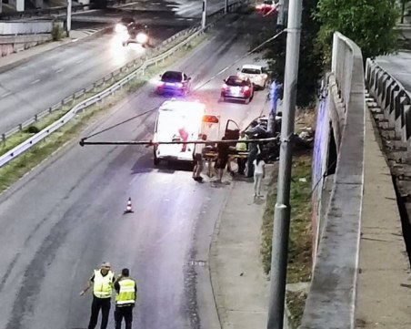 Катастрофа с моторист на Коматевския възел