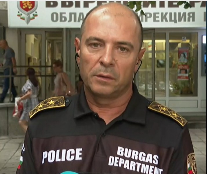 Директорът на бургаската полиция Калоян Калоянов заяви пред bTV, че