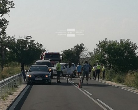 Катастрофа затвори пътя Асеновград - Кърджали край село Червен