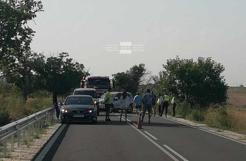 Катастрофа затвори пътя Асеновград - Кърджали край село Червен
