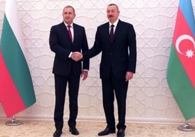 Президентът Румен Радев е обсъдил с президента на Азербайджан Илхам