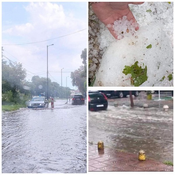 Пороен дъжд наводни улици и булеварди в Пазарджик. Затова сигнализрат