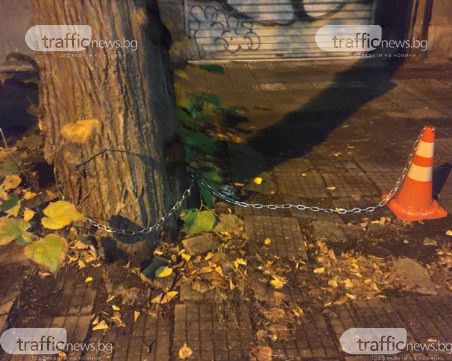 Иновации! Ето така се пази паркомясто