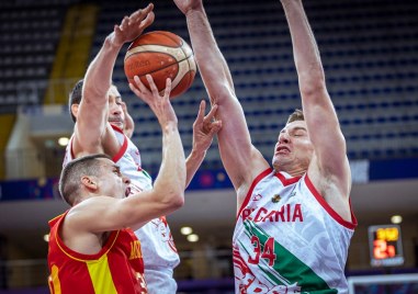 Мъжкият национален отбор по баскетбол загуби от Черна гора и