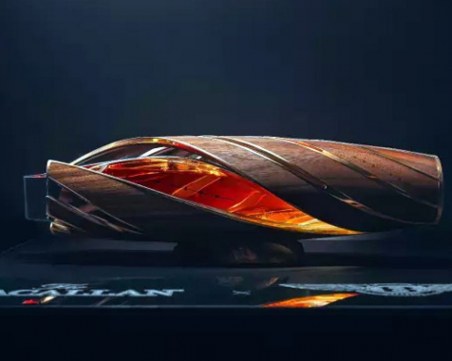 Bentley пуска уиски Macallan в хоризонтална бутилка