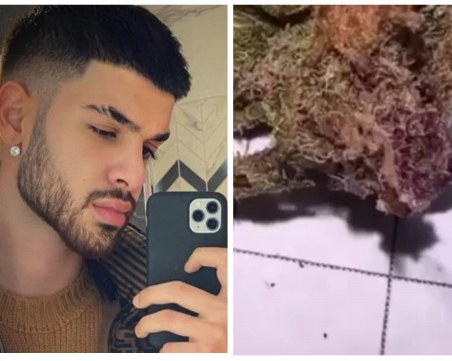 Емрах с поредна изцепка: Хвали се из социалните мрежи, показвайки марихуана