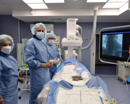 Последно поколение ангиографски апарат заработи в болница в Пловдив