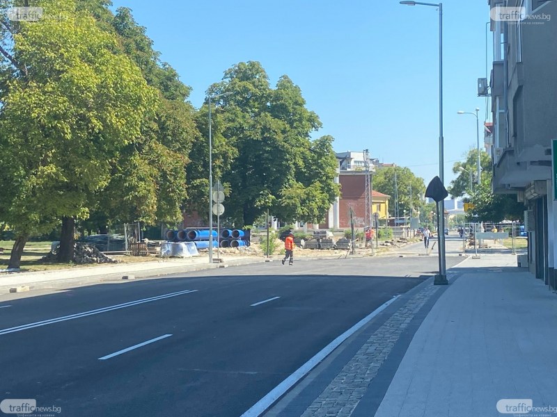 Отварянето на ремонтираната част от ул. Даме Груев“ се отлага