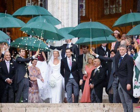 Племенницата на белгийския крал принцеса Мария Лаура се омъжи