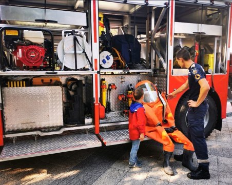 С вълнуващ старт започна седмицата на пожарната безопасност в Пловдив