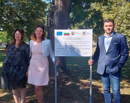 Нова детска площадка ще радва децата на Крумово